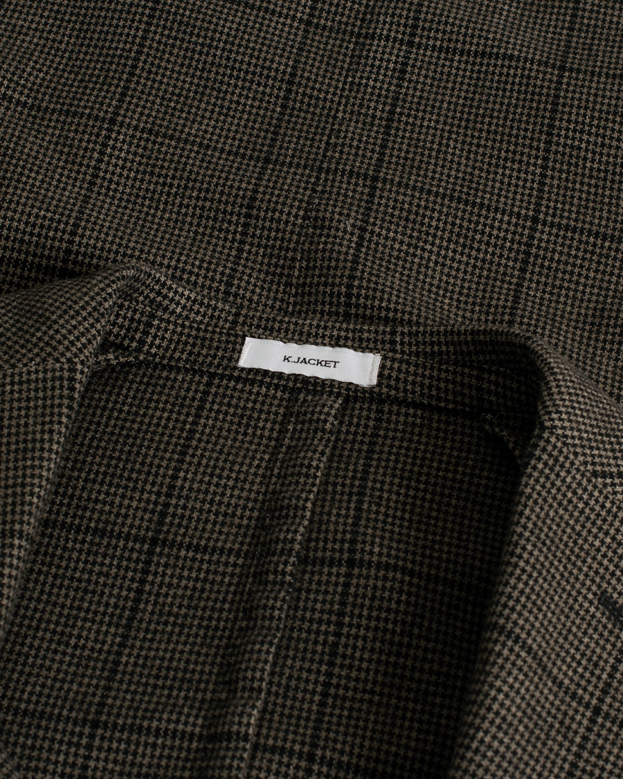 Herren | Sakkos | Pre-owned | Boglioli K Jacket Wool Check Blazer Brown