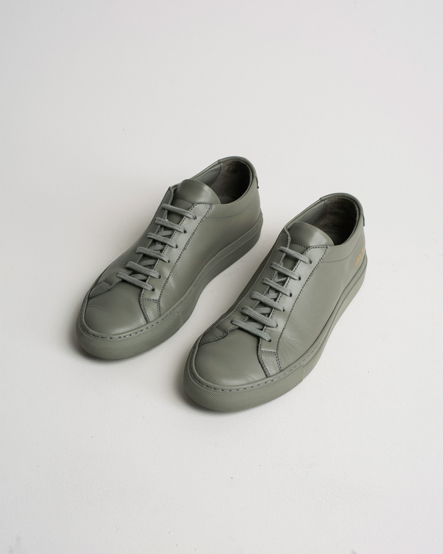 Herren | Common Projects Original Achilles Sneaker Grey | Pre-owned | Common Projects Original Achilles Sneaker Grey