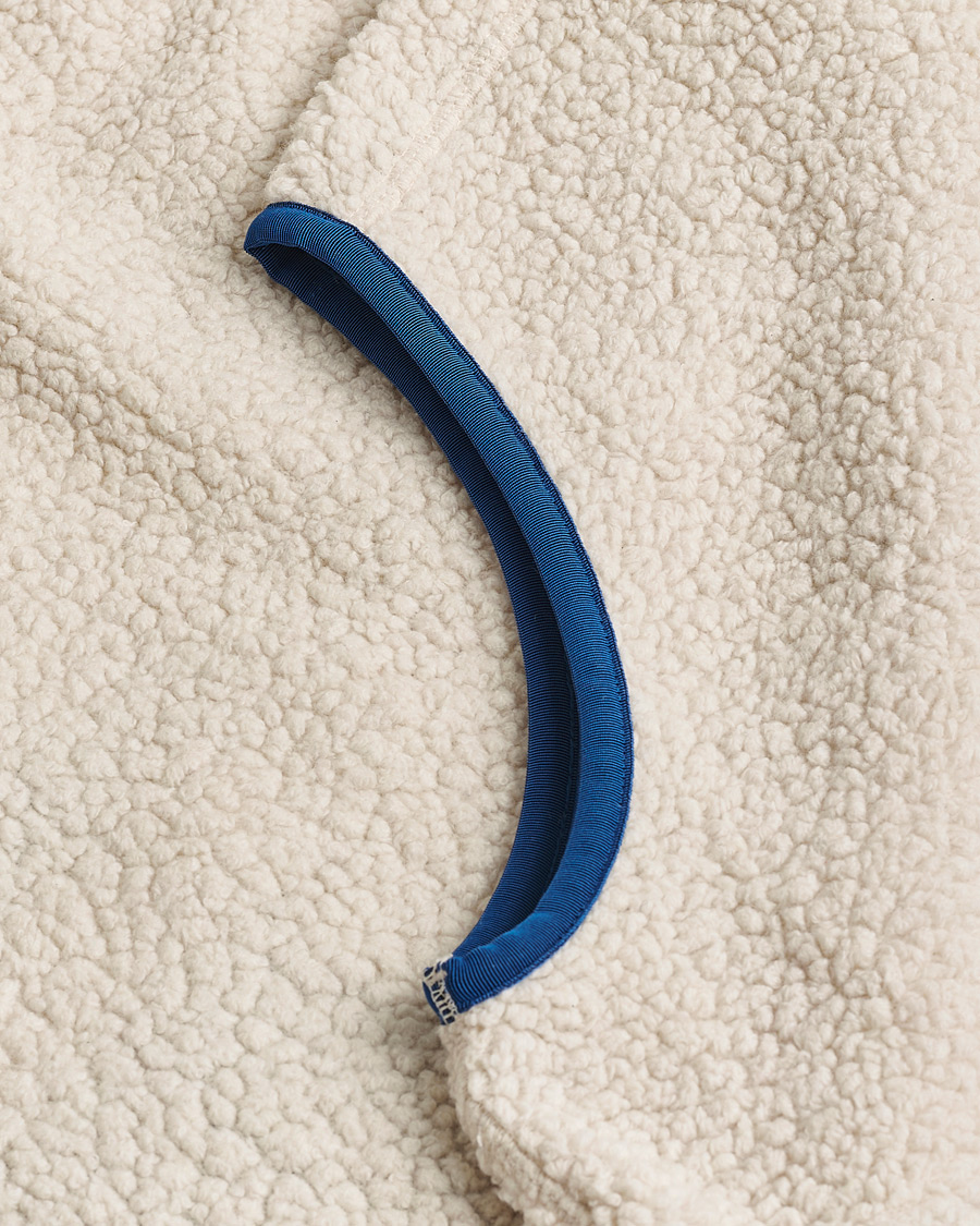 Herren | Pre-owned Jacken | Pre-owned | Drake's Zip Through Fleece Vest Ecru S