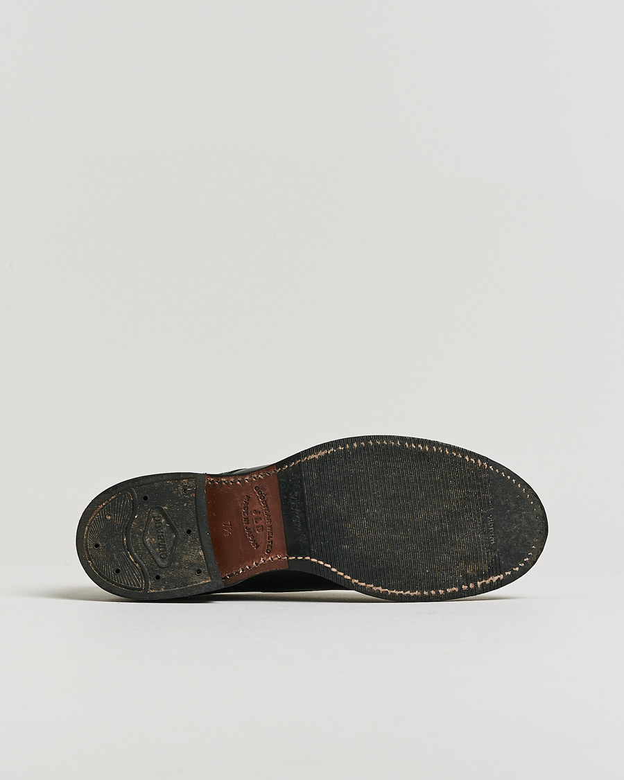 Herren | John Lofgren Bootmaker USN Low Quarter Derby Black Calf US7,5 - EU40,5 | Pre-owned | John Lofgren Bootmaker USN Low Quarter Derby Black Calf US7,5 - EU40,5