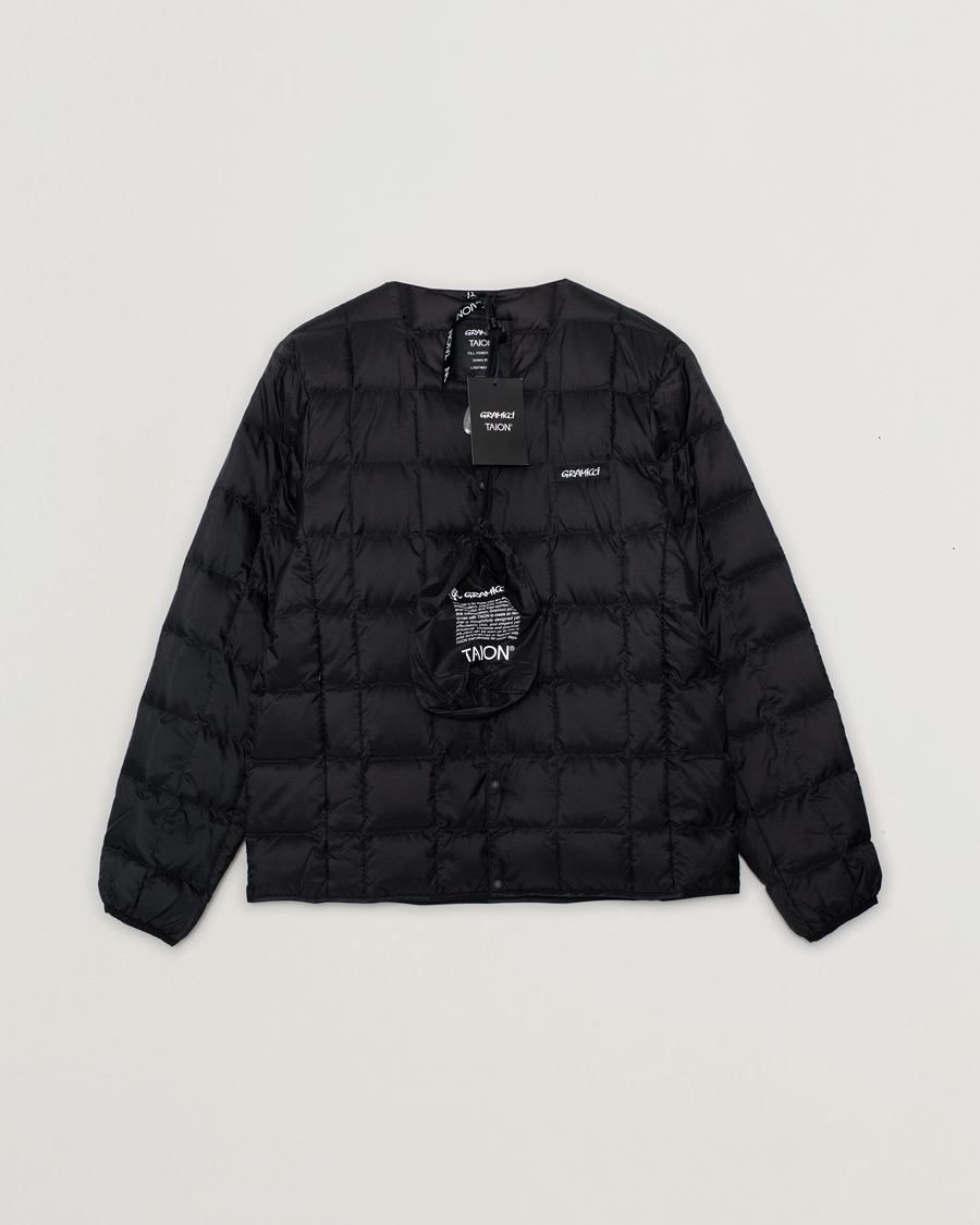 Herren | Gramicci Taion/Gramicci Inner Down Jacket Black | Pre-owned | Gramicci Taion/Gramicci Inner Down Jacket Black