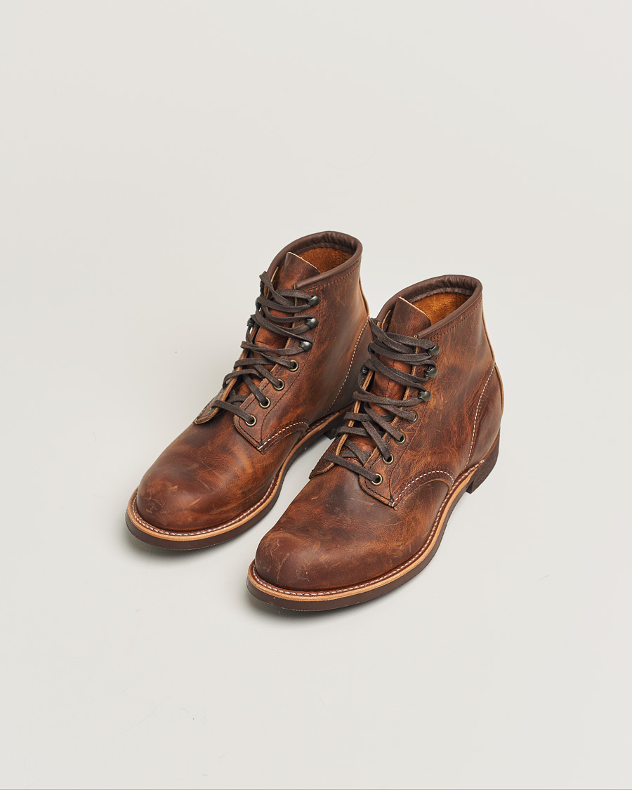 Herren | Red Wing Shoes Blacksmith Boot Copper Rough/Though Leather | Pre-owned | Red Wing Shoes Blacksmith Boot Copper Rough/Though Leather