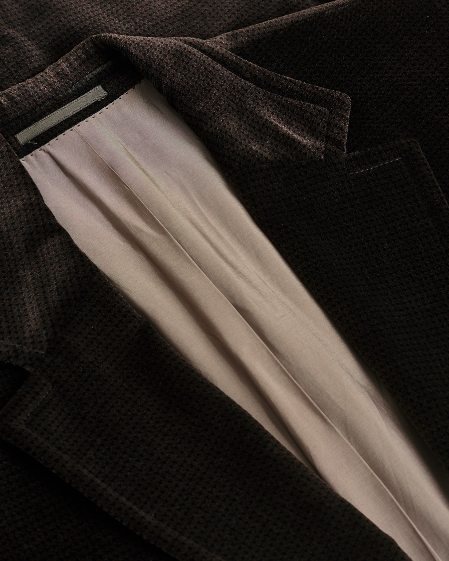 Herren | BOSS Velvet Blazer Brown 50 | Pre-owned | BOSS Velvet Blazer Brown 50