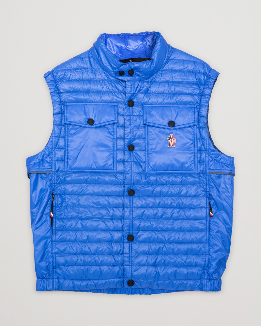 Herren | Jacken | Pre-owned | Moncler Grenoble Padded Vest Clear Blue