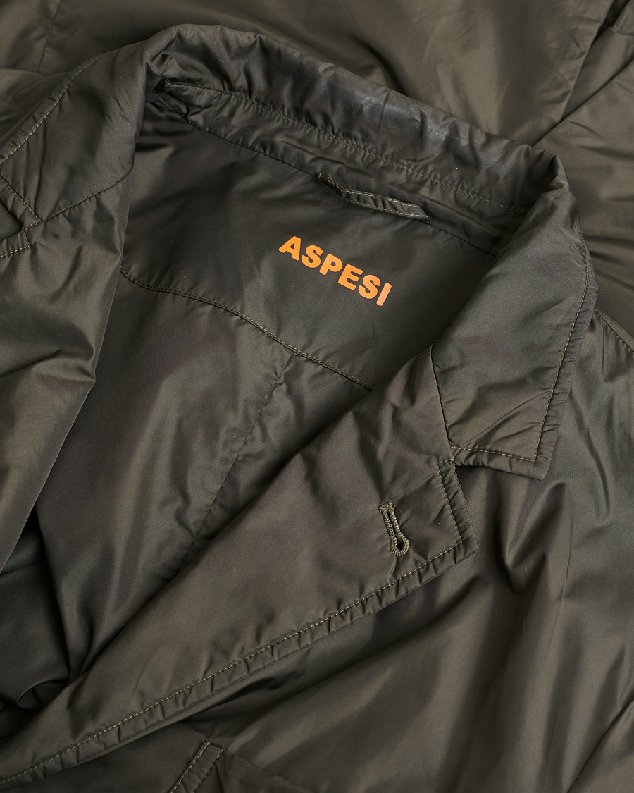 Herren | Pre-owned Sakkos | Pre-owned | Aspesi Nylon Blazer Army Green XL