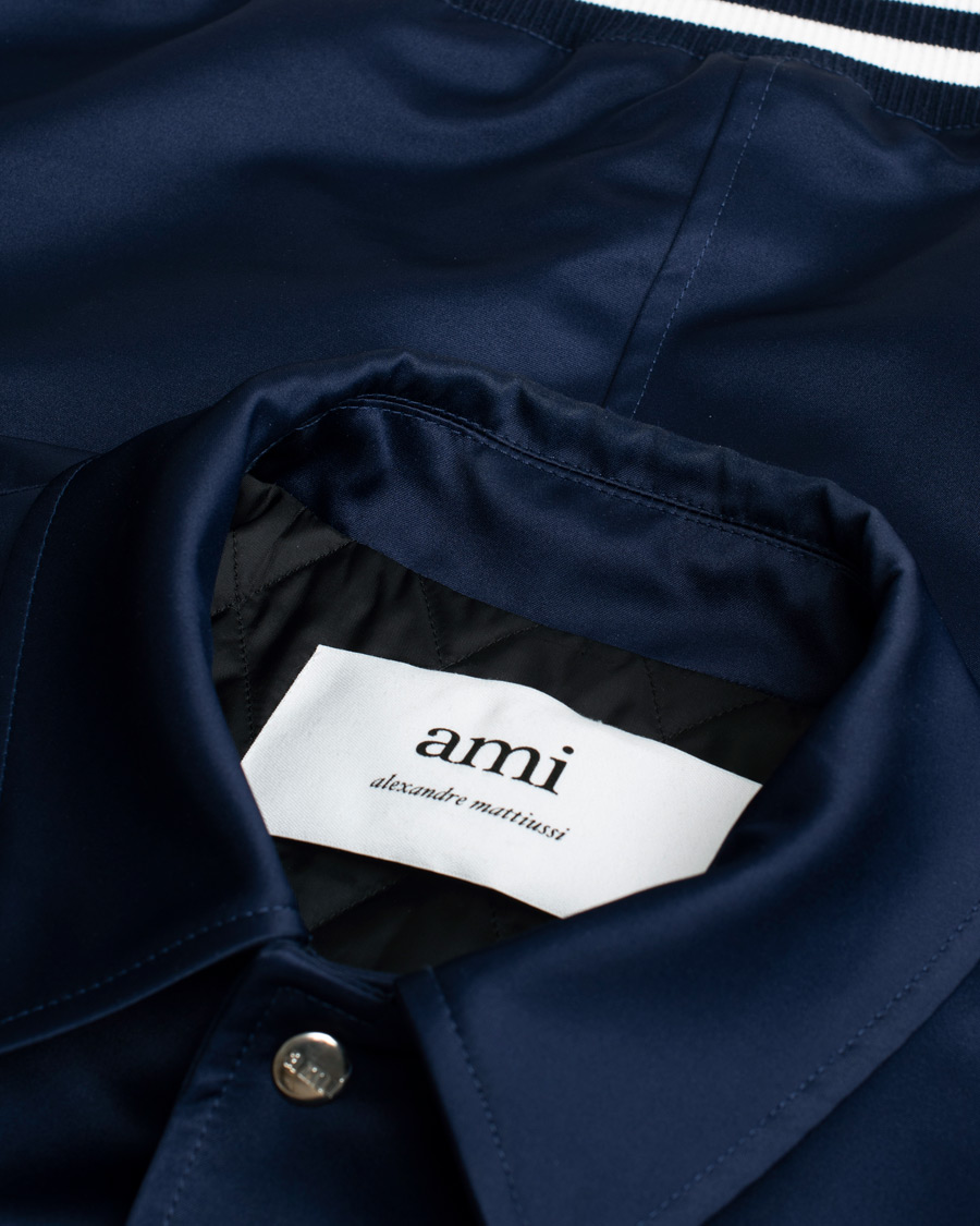 Herren | Jacken | Pre-owned | AMI Teddy Jacket Navy