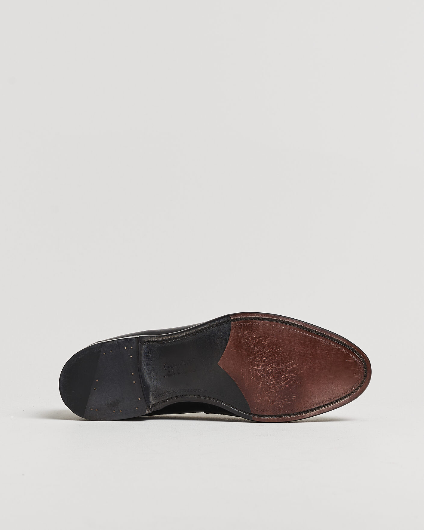 Herren | Pre-owned Rahmengenähte Schuhe | Pre-owned | Loake 1880 Hornbeam Eco Penny Loafer Black Calf UK10 - EU44