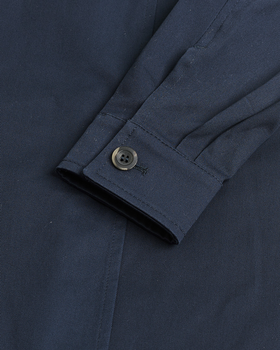Herren | Pre-owned Hemden | Pre-owned | Private White V.C. Cotton Overshirt Navy 2 - XS