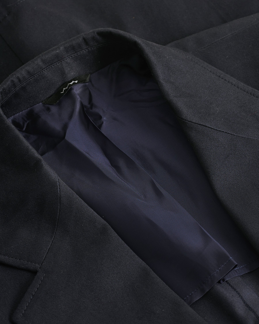 Herren | Pre-owned Sakkos | Pre-owned | Berg&Berg Cotton Blazer Navy 48