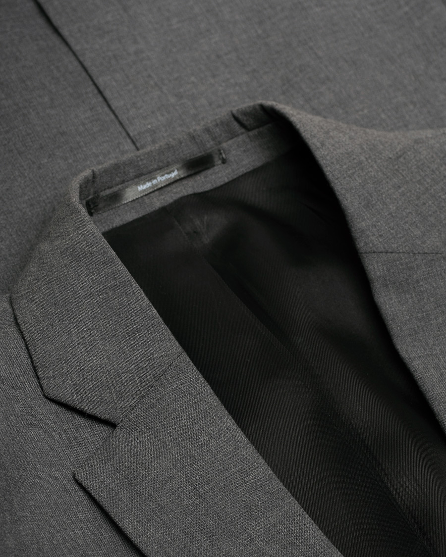 Herren | Pre-owned Sakkos | Pre-owned | Filippa K Tom Cool Wool Jacket Grey Melange 46