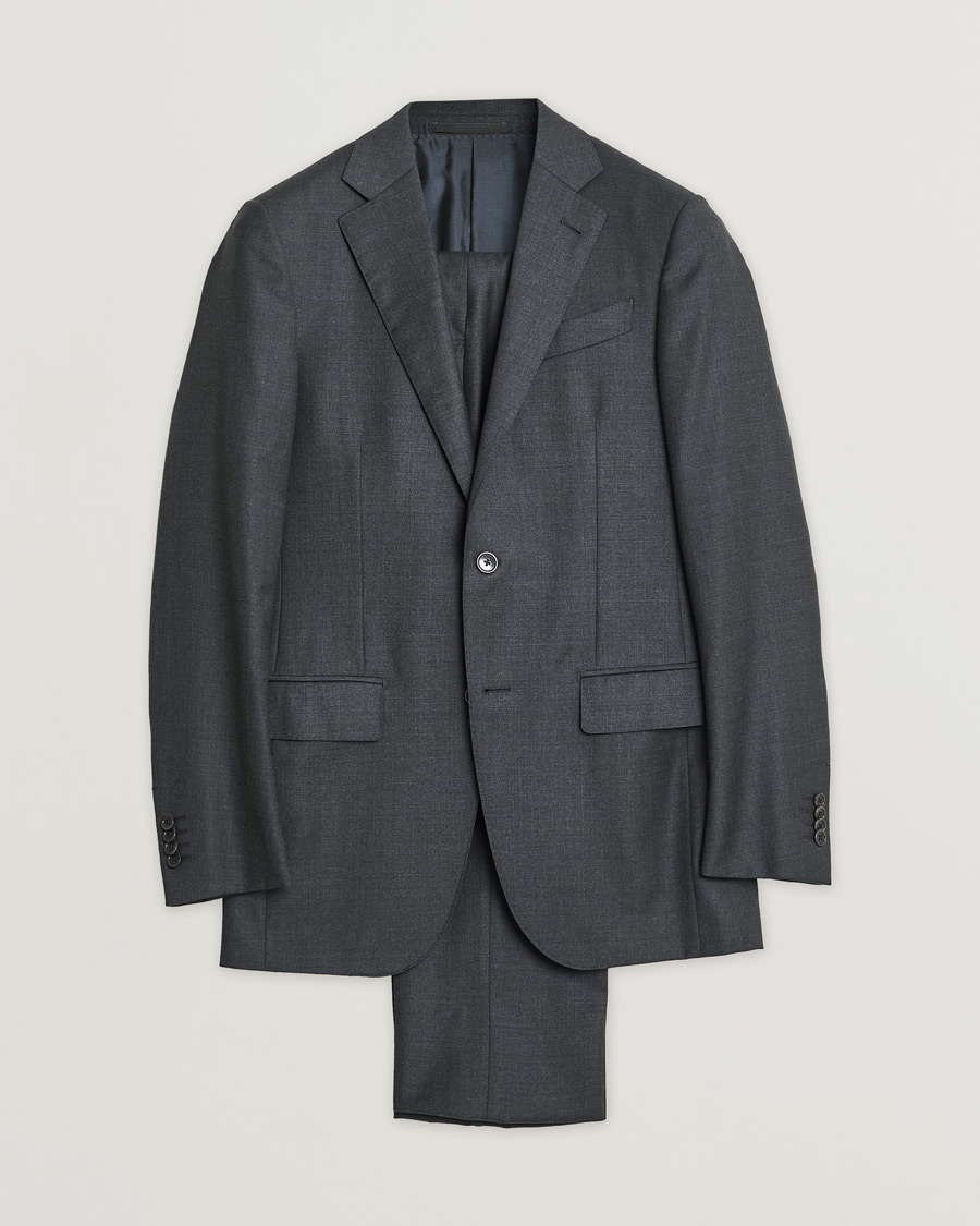 Herren | Pre-owned Anzüge | Pre-owned | Ermenegildo Zegna Wool Suit Grey 44