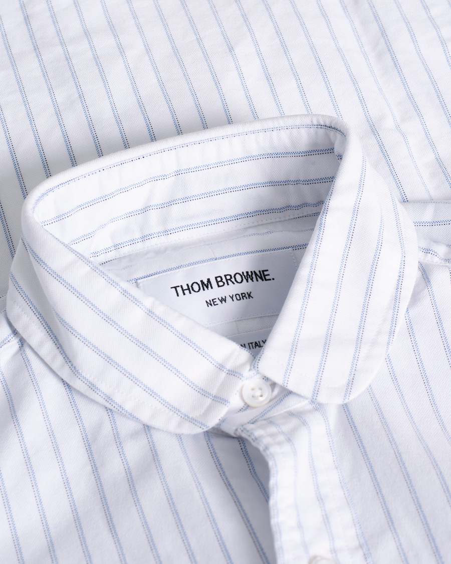 Herren | Hemden | Pre-owned | Thom Browne Oxford Pinstripe Shirt Light Blue