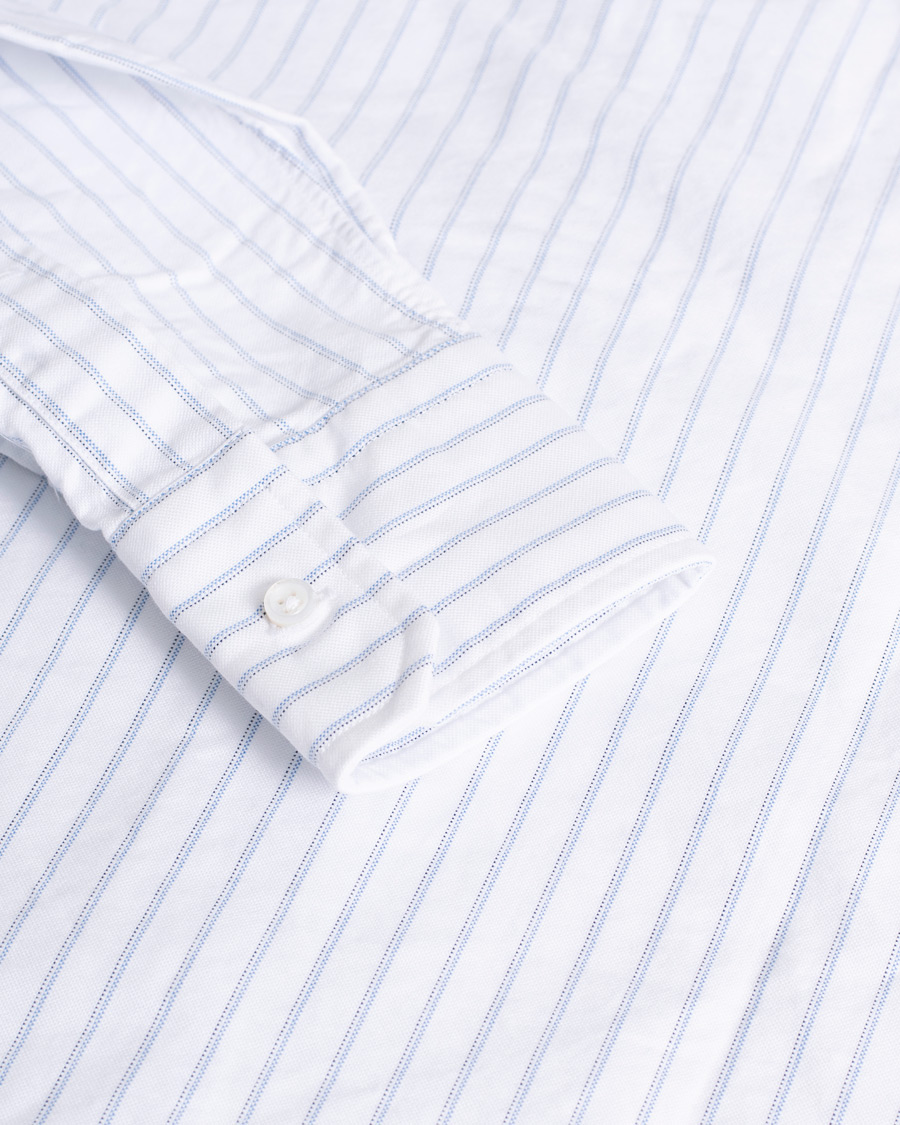 Herren | Hemden | Pre-owned | Thom Browne Oxford Pinstripe Shirt Light Blue