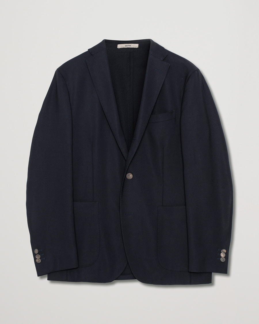 Herren | Sakkos | Pre-owned | Boglioli K Jacket Wool Hopsack Blazer Navy