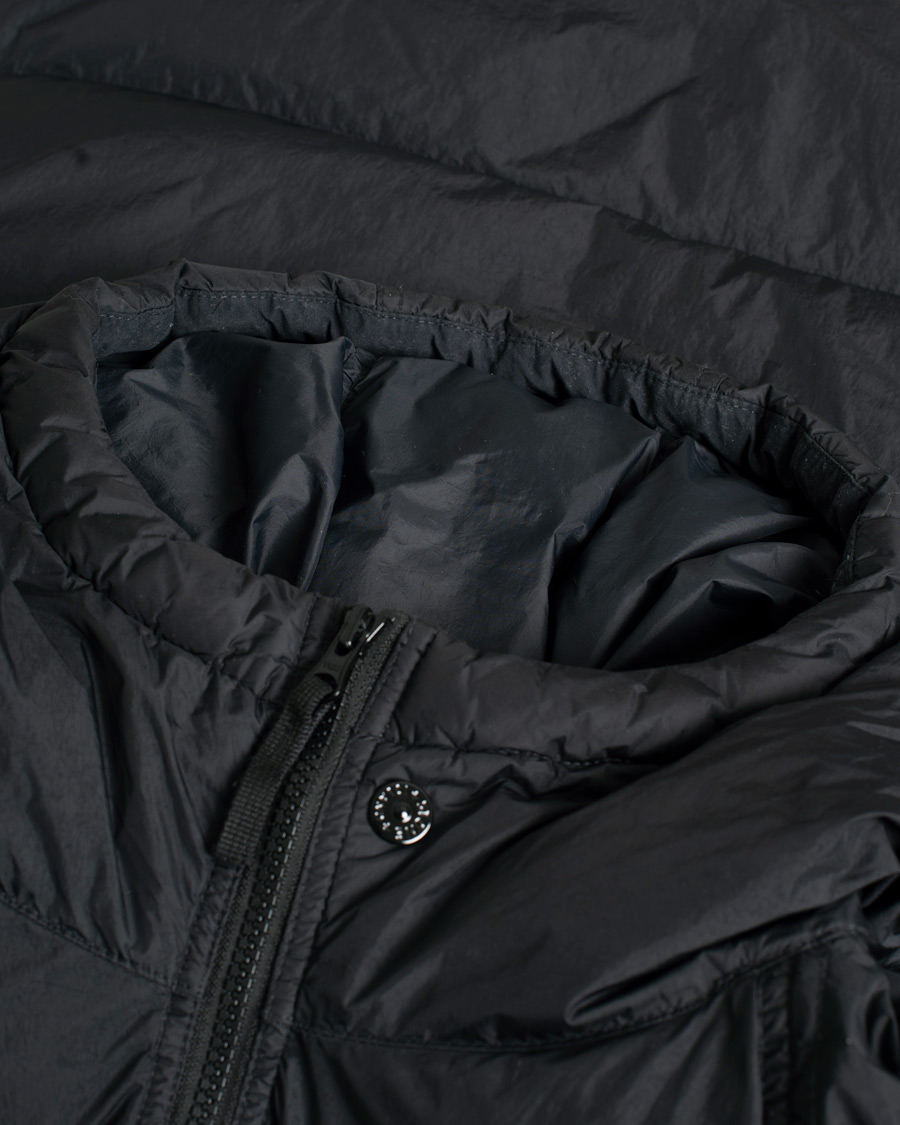 Herren | Jacken | Pre-owned | Stone Island Garment Dyed Recycled Nylon Down Jacket Black