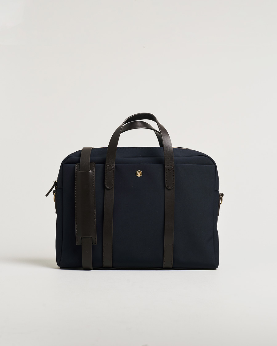 Herren | Pre-owned Accessoires | Pre-owned | Mismo M/S Aspire Briefcase Navy/Dark Brown