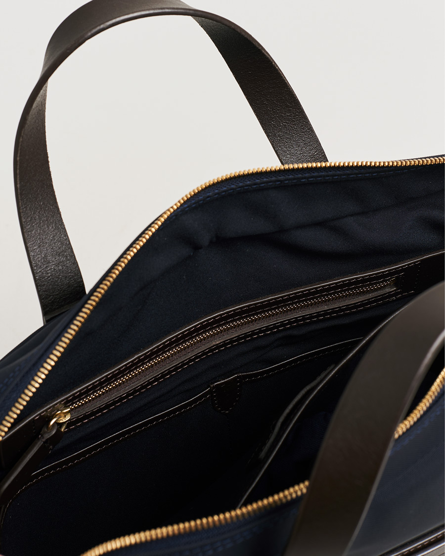 Herren | Pre-owned Accessoires | Pre-owned | Mismo M/S Aspire Briefcase Navy/Dark Brown