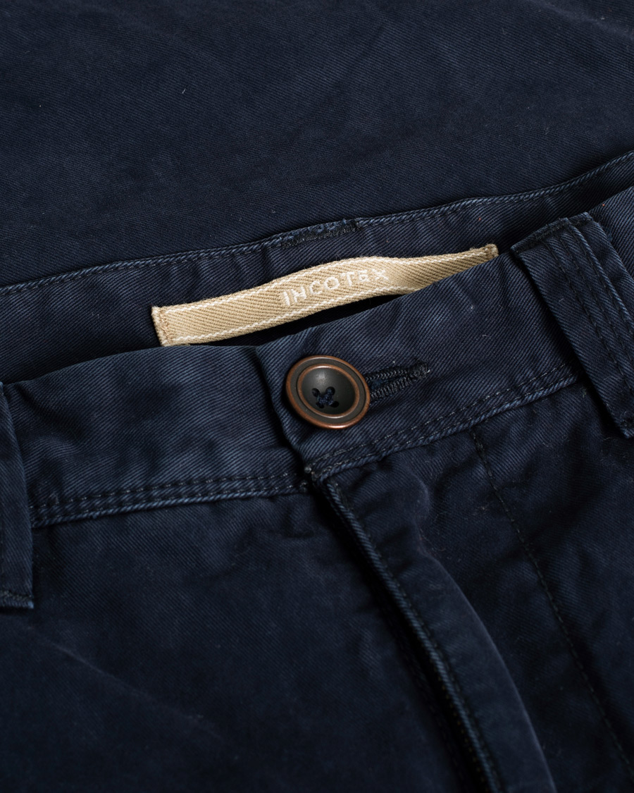 Herren | Hosen | Pre-owned | Incotex Slim Fit Cargo Pants Navy W34