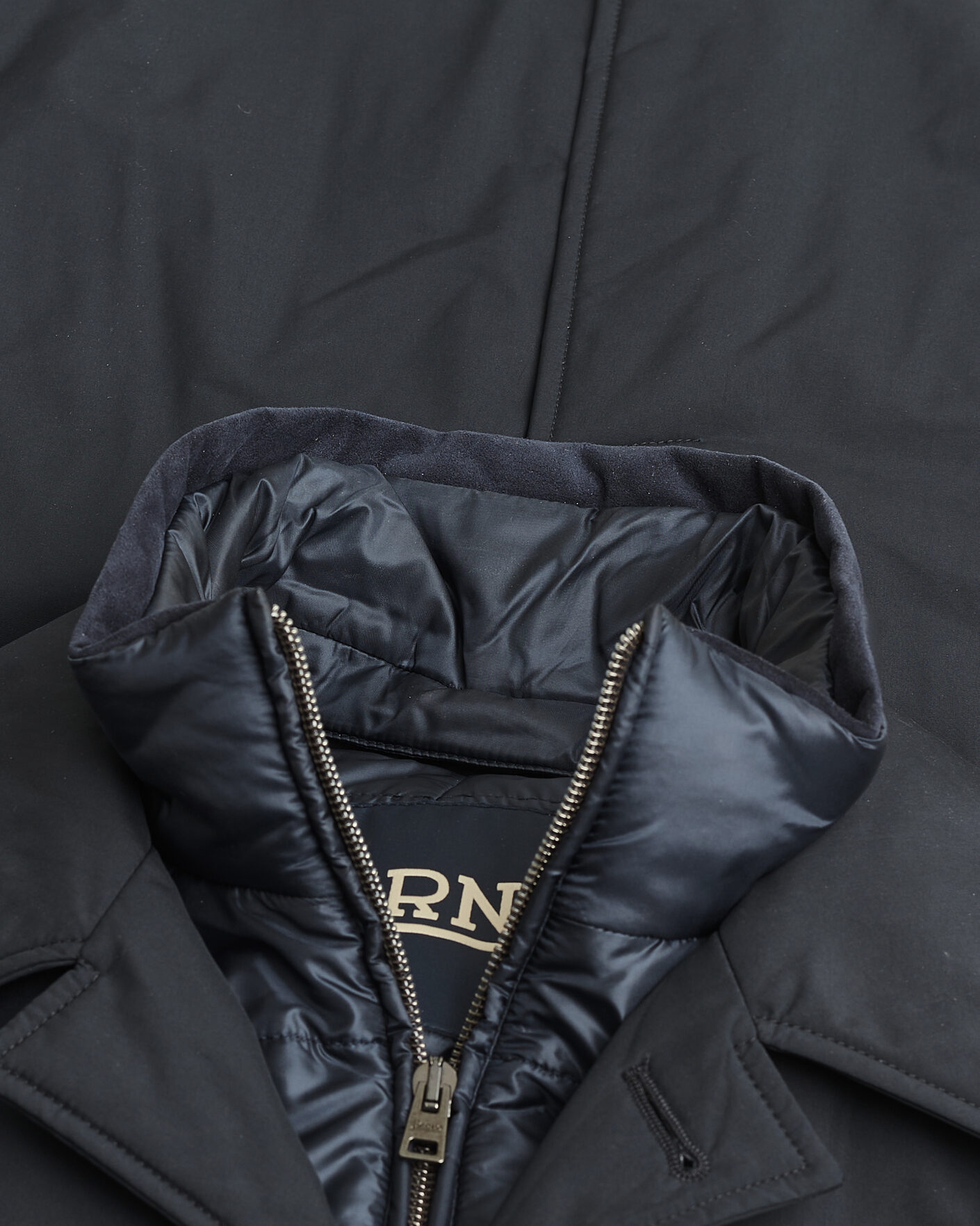 Herren | Pre-owned Jacken | Herno | Nylon City Coat Navy 50