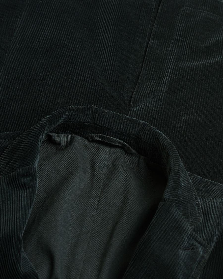 Herren | Aspesi Corduroy Blazer Emerald S | Pre-owned | Aspesi Corduroy Blazer Emerald S