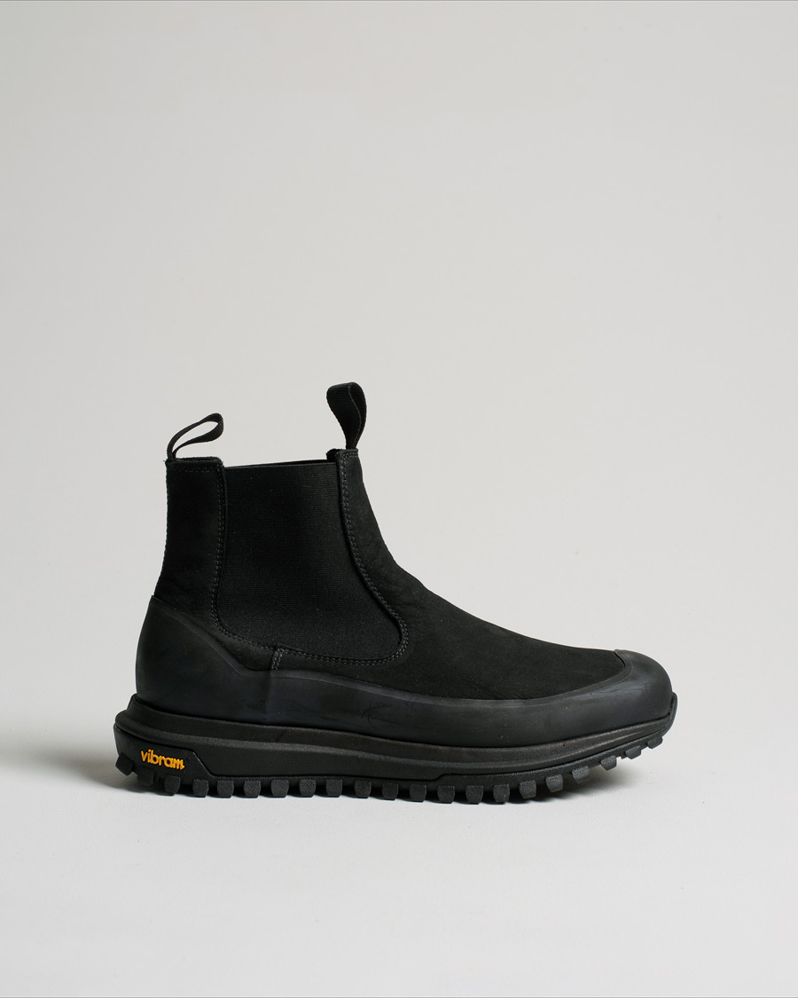Herren | Diemme Ramon Vibram Sole Chelsea Boot Black Suede | Pre-owned | Diemme Ramon Vibram Sole Chelsea Boot Black Suede