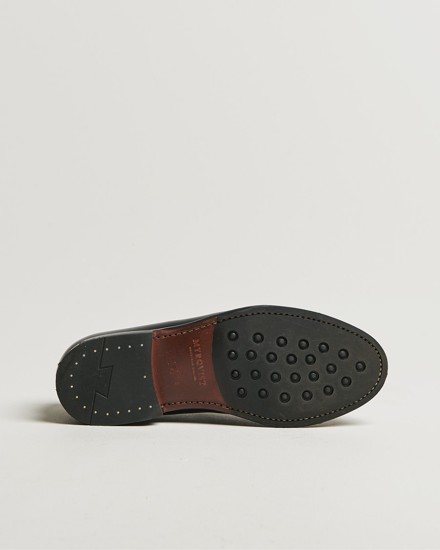 Herren | Myrqvist Stenhammar Loafer Black Calf | Pre-owned | Myrqvist Stenhammar Loafer Black Calf