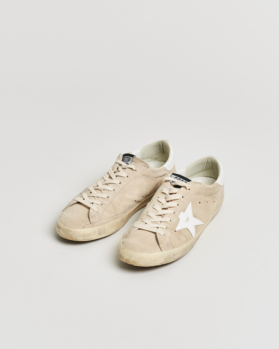 Herren | Sneaker | Pre-owned | Golden Goose Deluxe Brand Super-Star Sneaker Beige/White