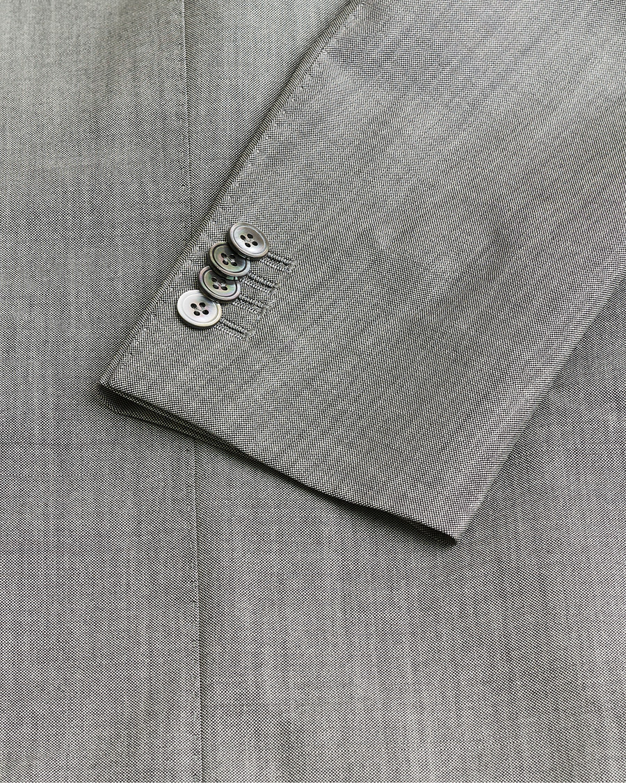 Herren | Oscar Jacobson Elmer Suit Grey Melange 48 | Pre-owned | Oscar Jacobson Elmer Suit Grey Melange 48
