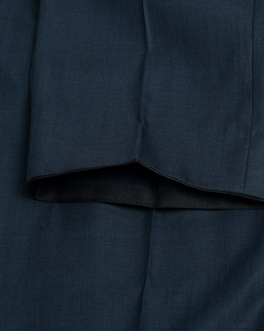 Herren | Pre-owned Anzüge | Pre-owned | Caruso Check Wool Suit Navy 46