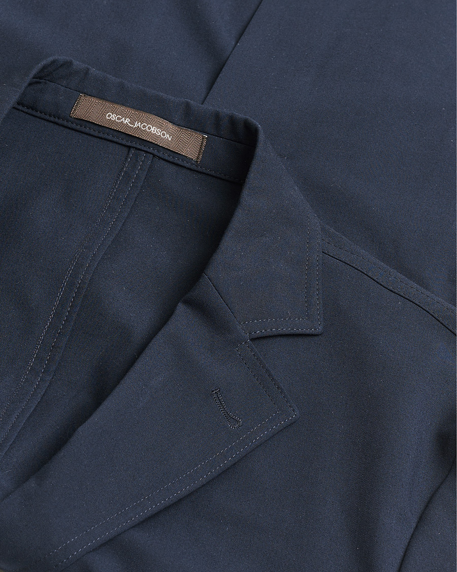 Herren | Pre-owned Sakkos | Pre-owned | Oscar Jacobson Faber Stretch Blazer Navy 46