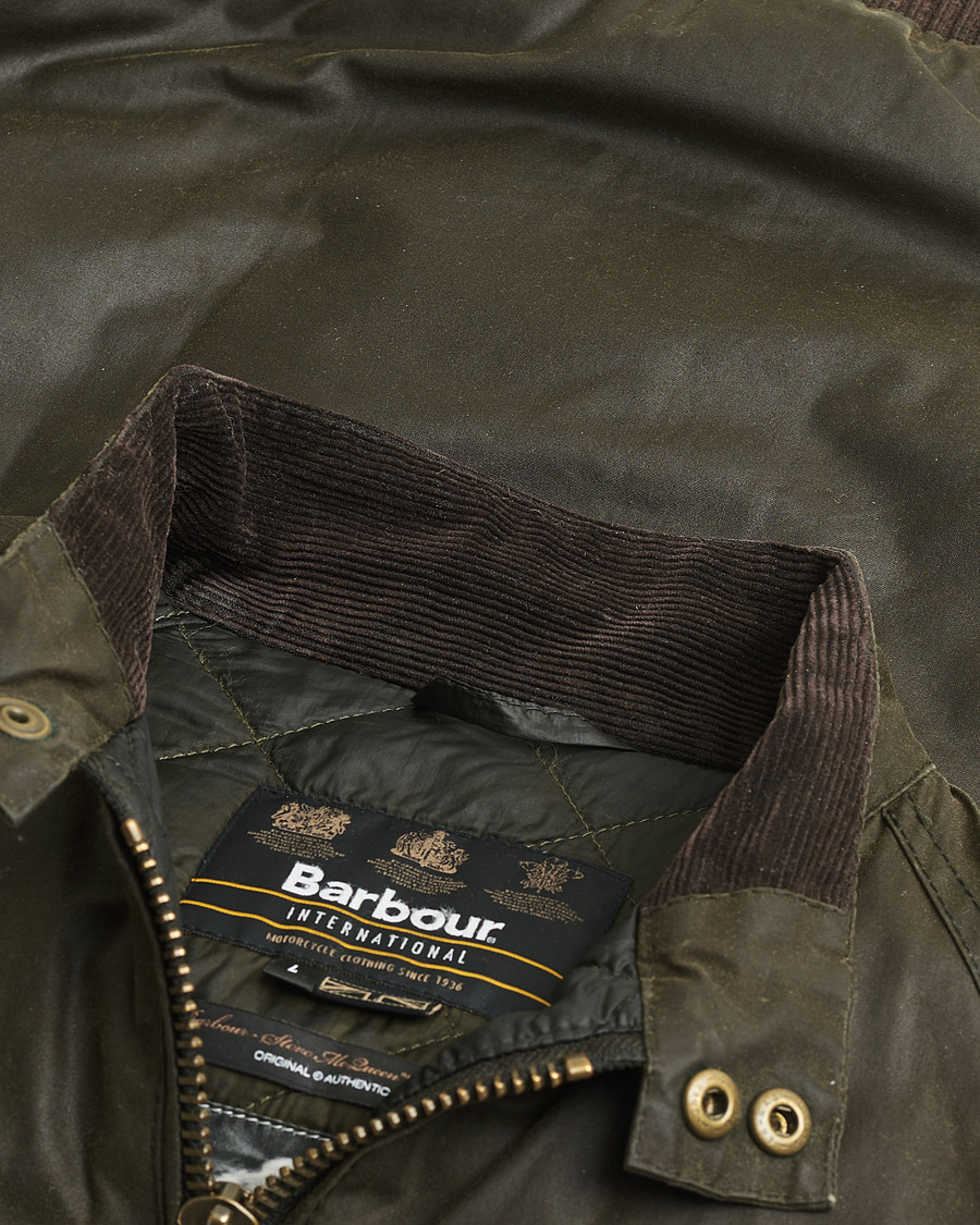 Herren | Pre-owned Jacken | Pre-owned | Barbour International Steve McQueen Merchant Jacket Olive L