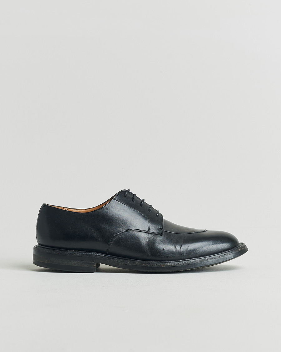 Herren | Pre-owned Schuhe | Pre-owned | Church's Carne Dainite Derbys Calf Black UK9 - EU43
