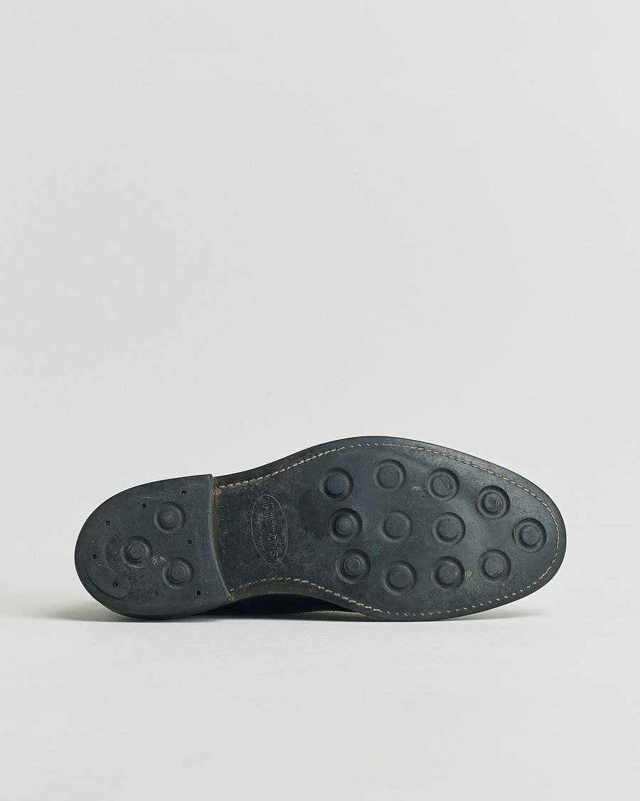 Herren | Pre-owned Schuhe | Pre-owned | Church's Carne Dainite Derbys Calf Black UK9 - EU43