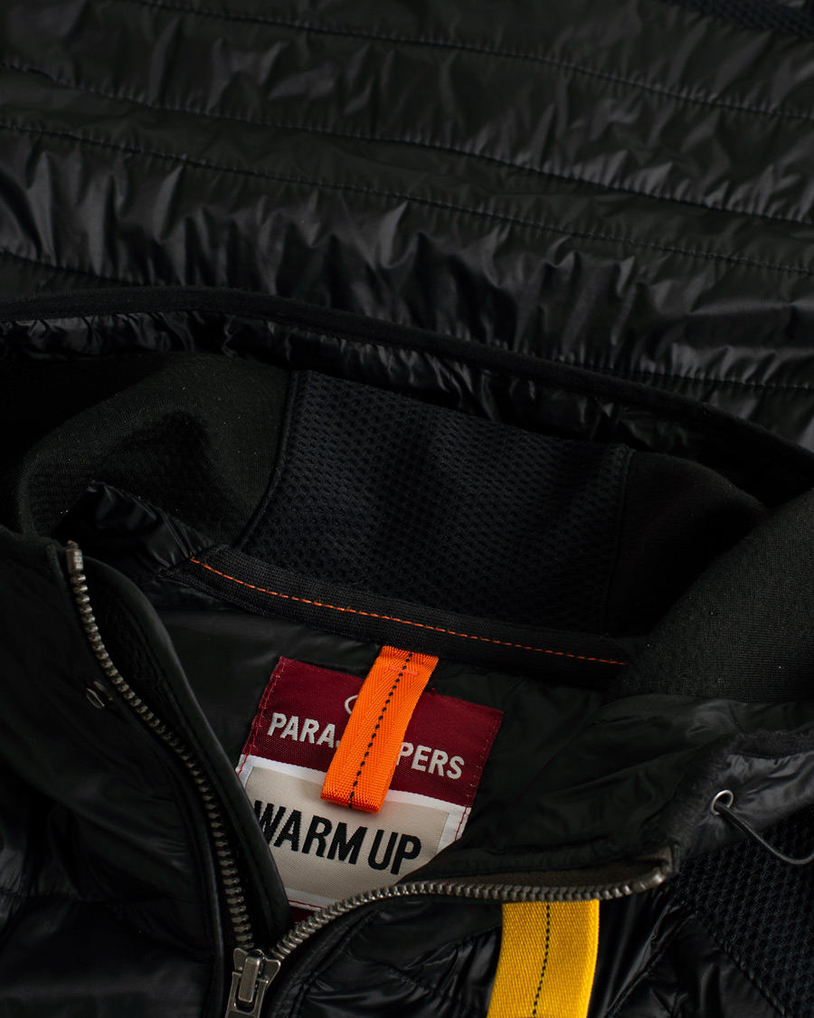 Herren | Jacken | Pre-owned | Parajumpers Nolan Mesh Hooded Hybrid Black