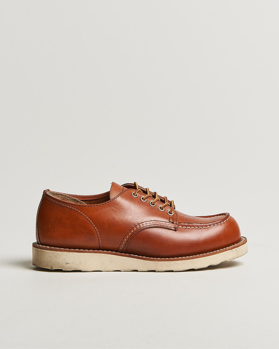 Herren | Red Wing Shoes Moc Toe Oxford Oro Legacy Leather | Pre-owned | Red Wing Shoes Moc Toe Oxford Oro Legacy Leather