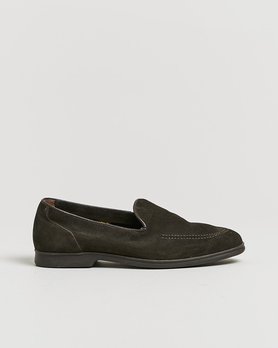 Herren | Pre-owned Schuhe | Pre-owned | Myrqvist Brannö Loafers Dark Brown Suede 41