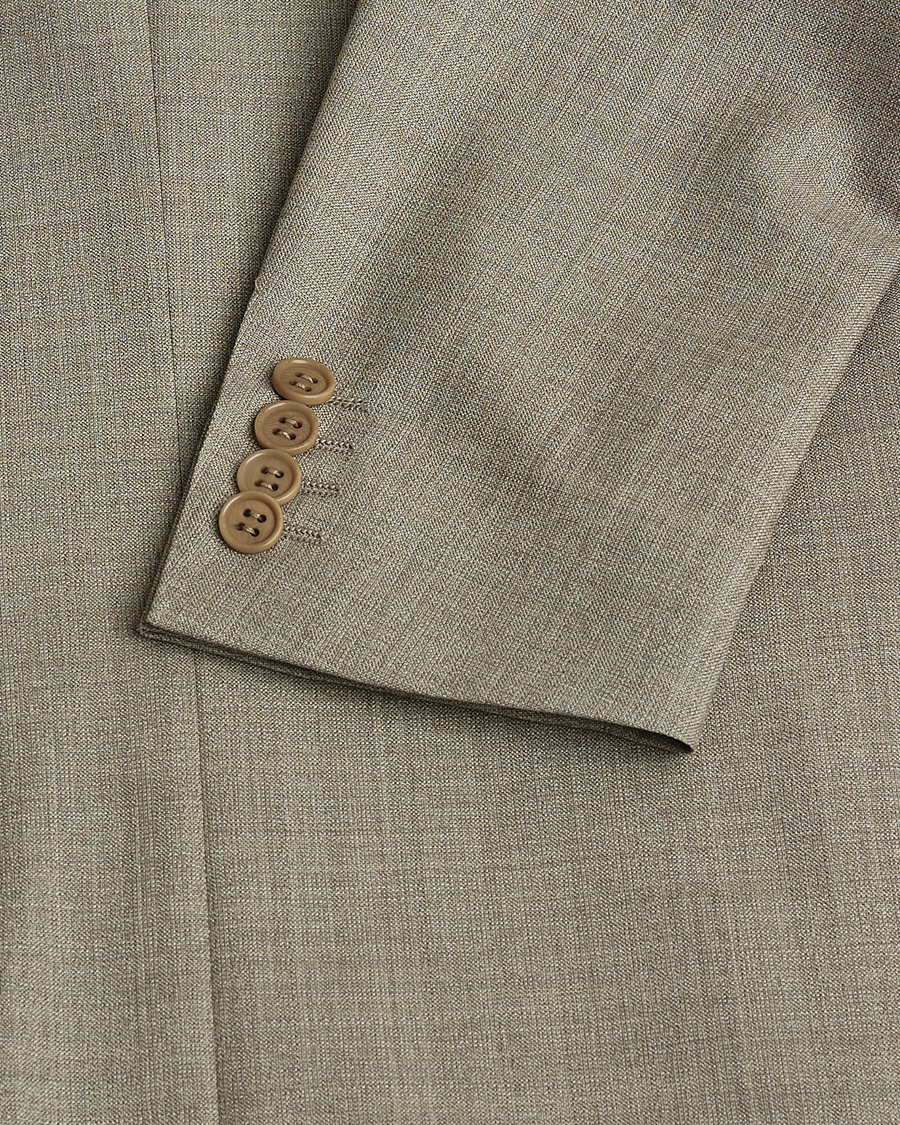 Herren | Pre-owned Anzüge | Pre-owned | Canali Wool Suit Beige Melange 48