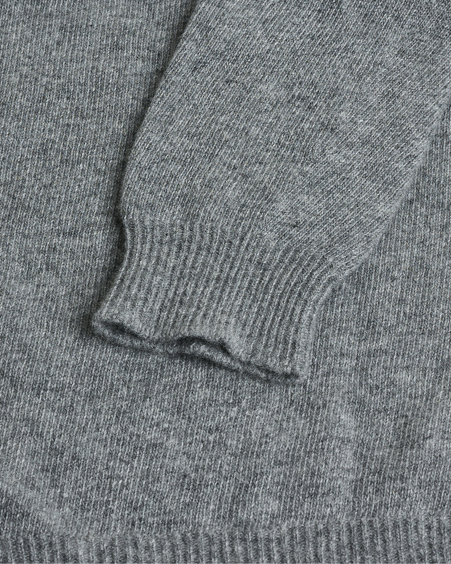 Herren | Pre-owned Pullover | Pre-owned | Jil Sander Cashmere/Merino Round Neck Sweater Grey Melange