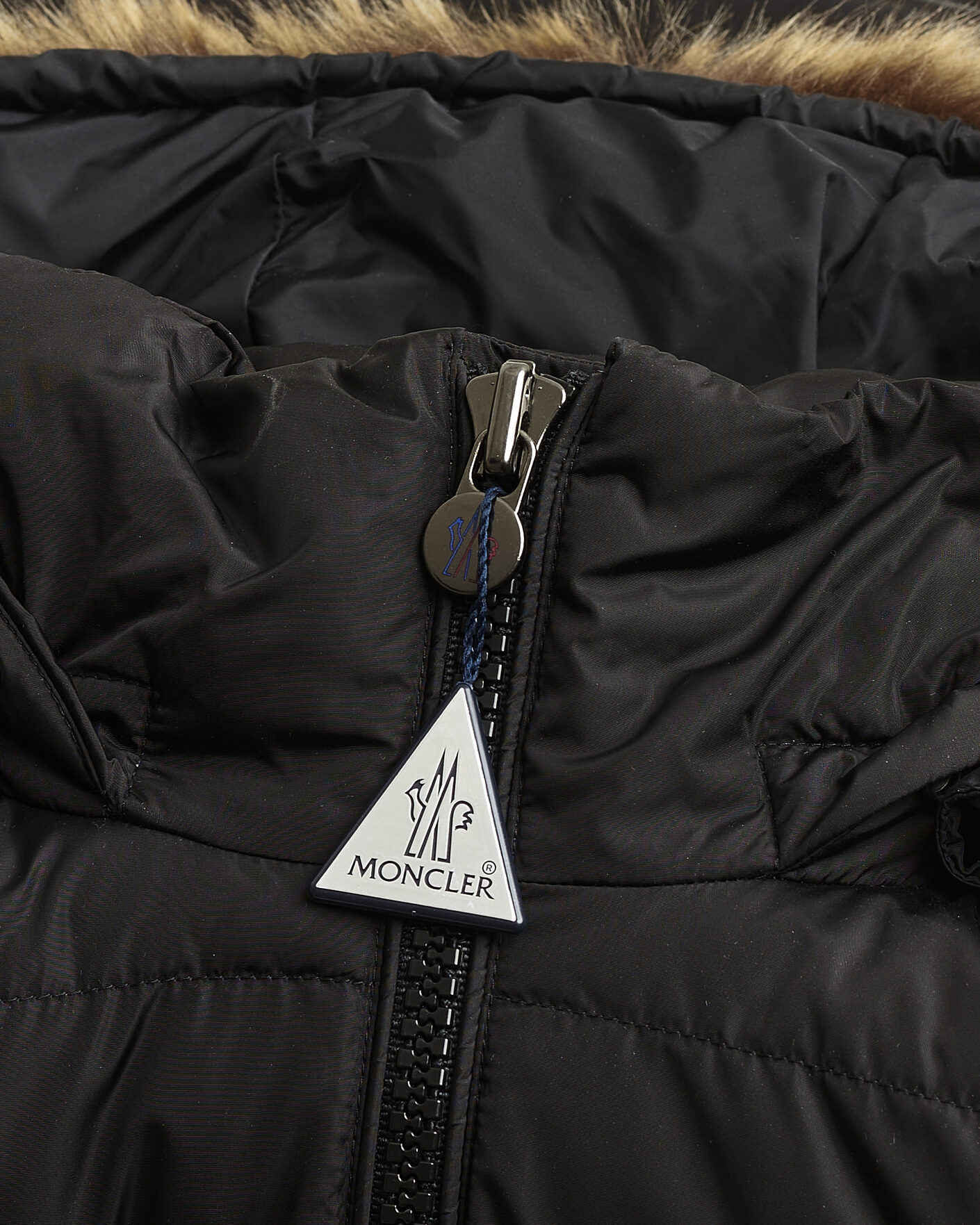 Herren | Pre-owned Jacken | Pre-owned | Moncler Maya Faux Fur Jacket Black 2 - M