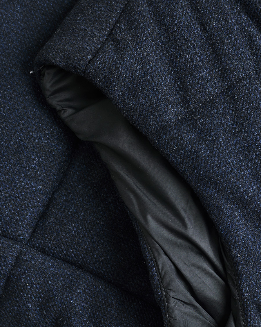 Herren | Polo Ralph Lauren Flannel Wool Vest Navy M | Pre-owned | Polo Ralph Lauren Flannel Wool Vest Navy M