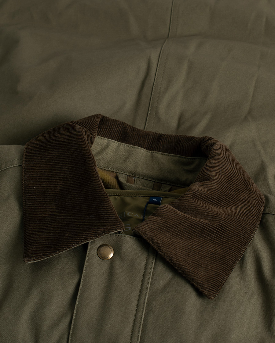 Herren | Pre-owned Jacken | Pre-owned | GANT Waxed Double Decker Jacket Hunter Green XL