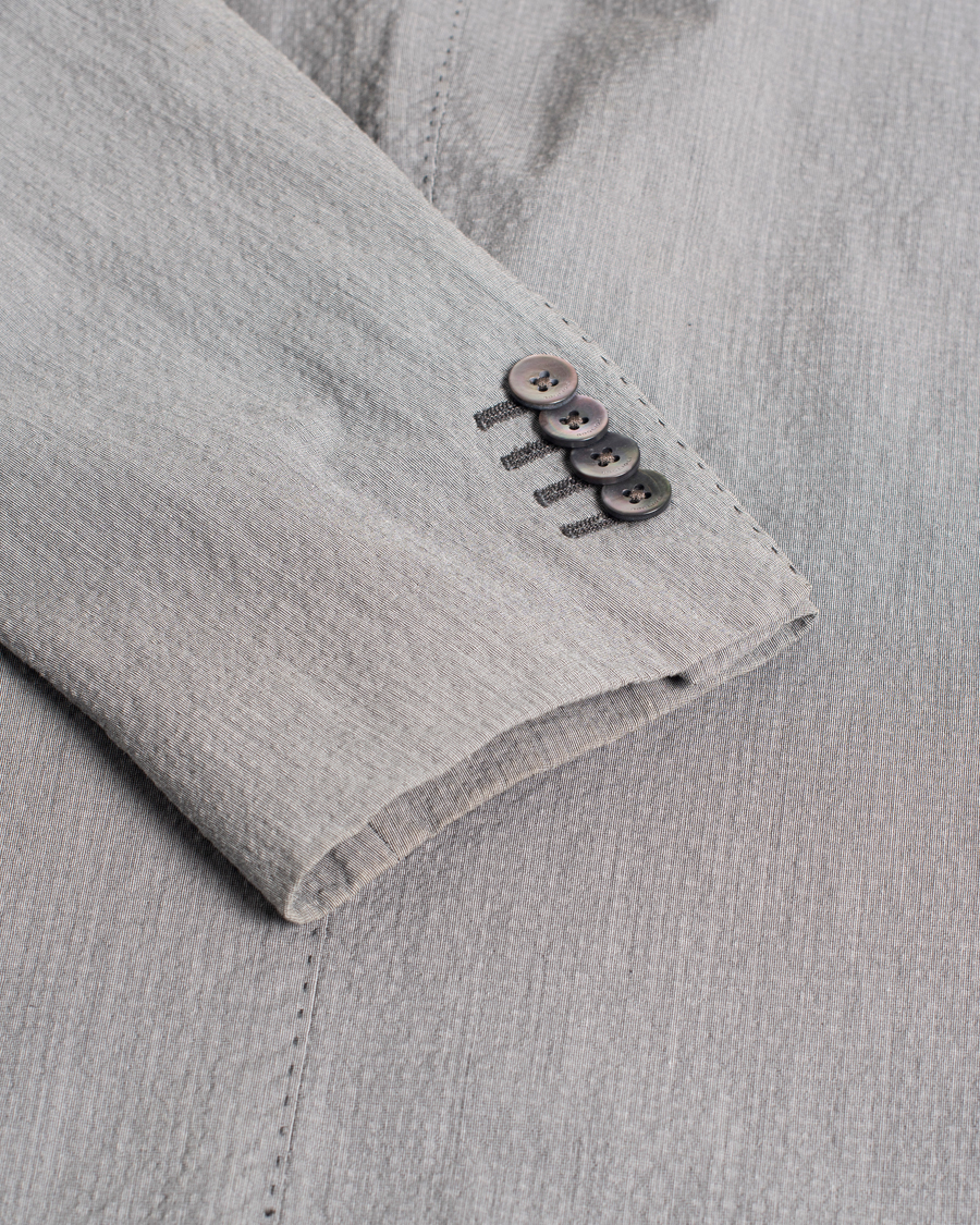 Herren | Sakkos | Pre-owned | Boglioli K Jacket Seersucker Blazer Grey 54