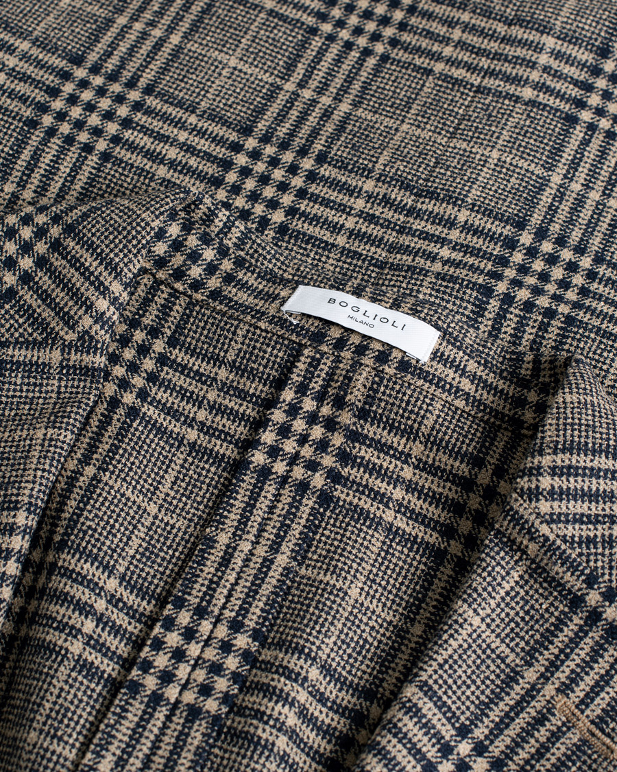 Herren | Boglioli K Jacket Checked Wool Blazer 54 | Pre-owned | Boglioli K Jacket Checked Wool Blazer 54