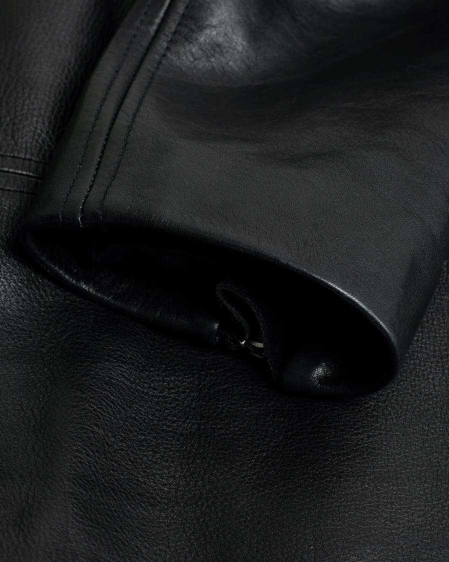 Herren | Jacken | Pre-owned | Acne Studios Biker Leather Jacket Black 46