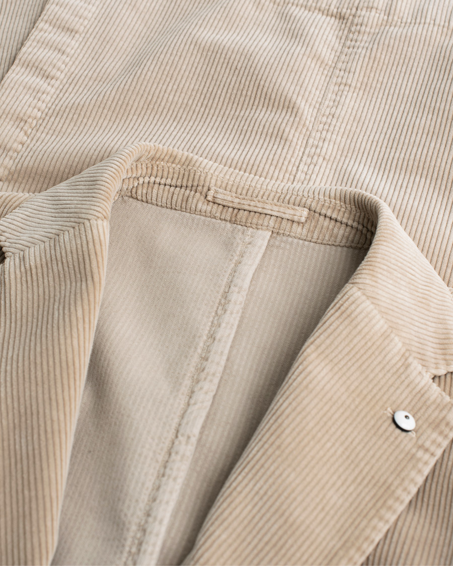 Herren | Sakkos | Pre-owned | L.B.M. 1911 Jack Corduroy Blazer Beige