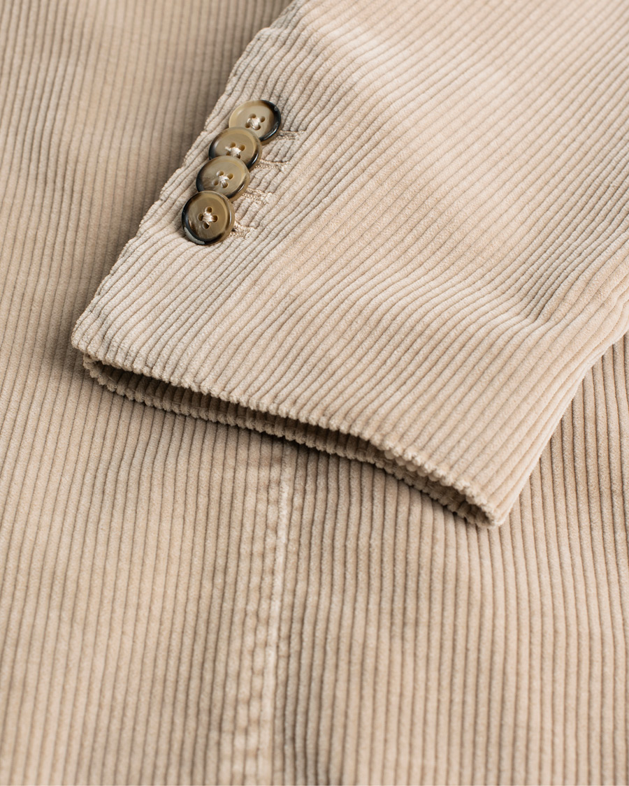 Herren | Sakkos | Pre-owned | L.B.M. 1911 Jack Corduroy Blazer Beige