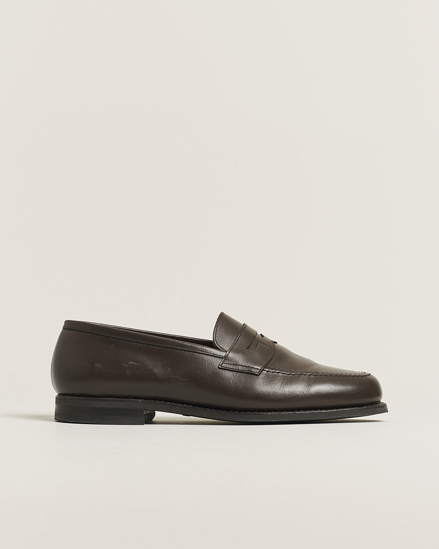 Herren | Myrqvist Stenhammar II Loafer Dark Brown Calf | Pre-owned | Myrqvist Stenhammar II Loafer Dark Brown Calf
