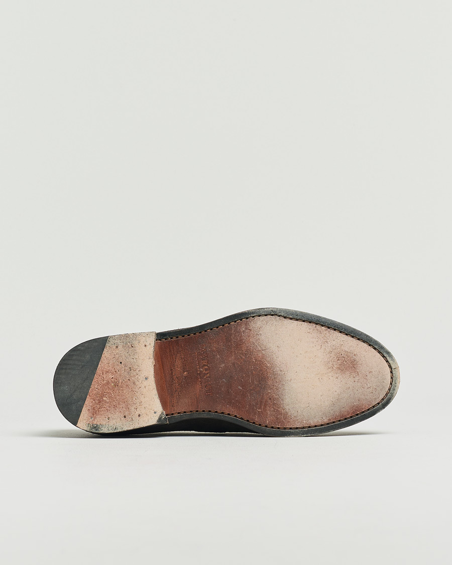 Herren | Myrqvist Mölle Tassel Loafer Dark Brown Suede UK6 - EU40 | Pre-owned | Myrqvist Mölle Tassel Loafer Dark Brown Suede UK6 - EU40