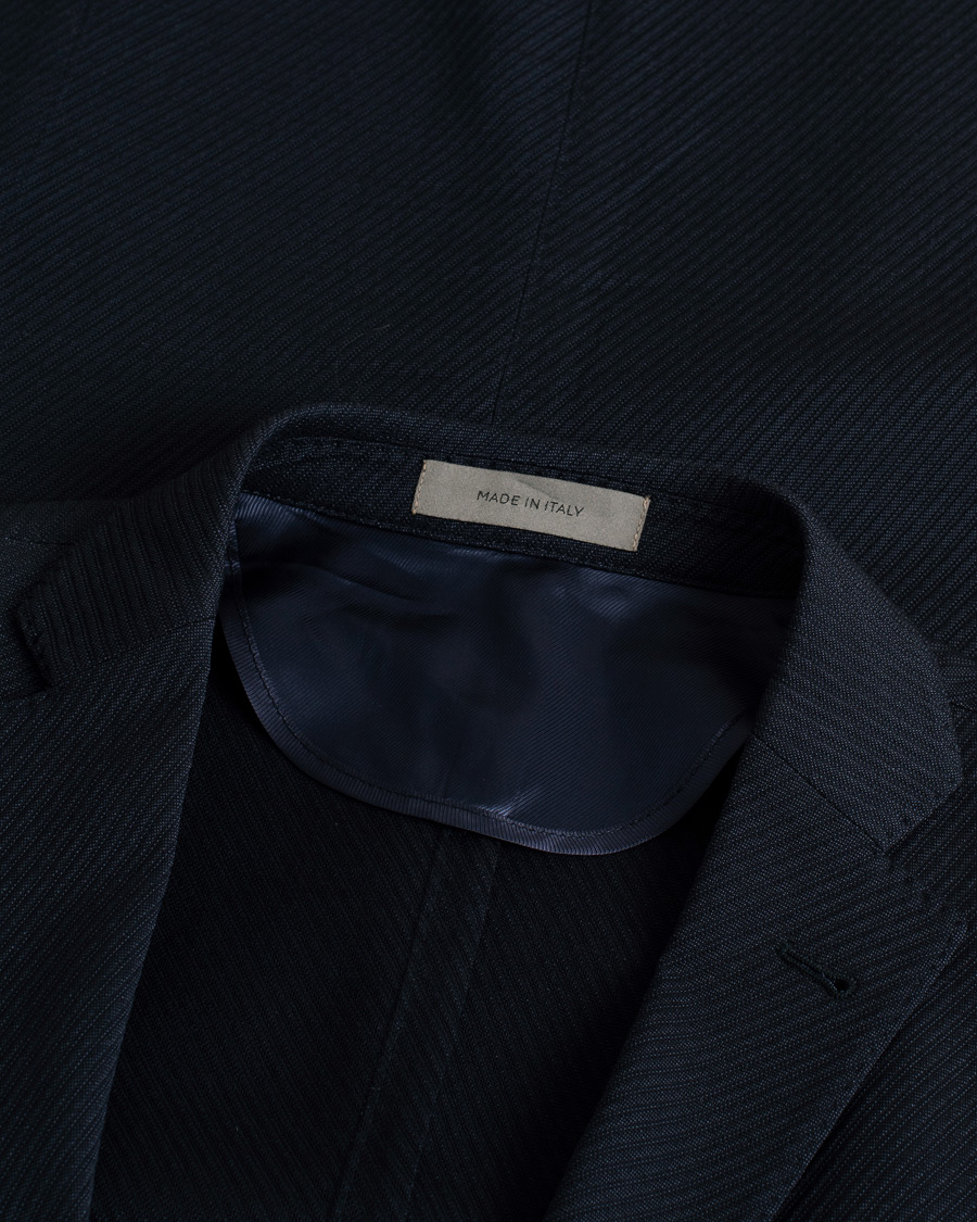 Herren | Pre-owned Sakkos | Pre-owned | Corneliani Wool Blazer Navy 50