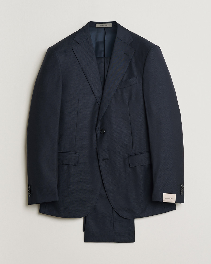 Herren | Pre-owned Anzüge | Pre-owned | Corneliani Wool Suit Navy 50